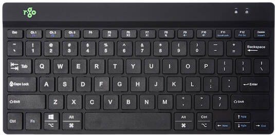 R-Go tools R-Go Compact Break ergonomisch Bluetooth toetsenbord qwerty zwart