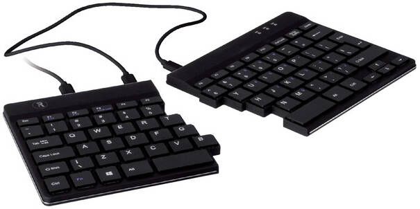 R-Go Tools R-Go Split Break Ergonomisch Toetsenbord QWERTY (US) zwart bedraad (RGOSP-USWIBL)