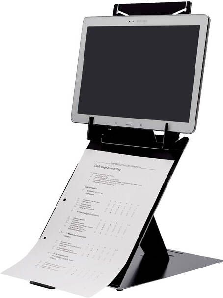 R-Go Tools R-Go Riser Duo Tablet en Laptopstandaard verstelbaar zwart (RGORIDUOBL)