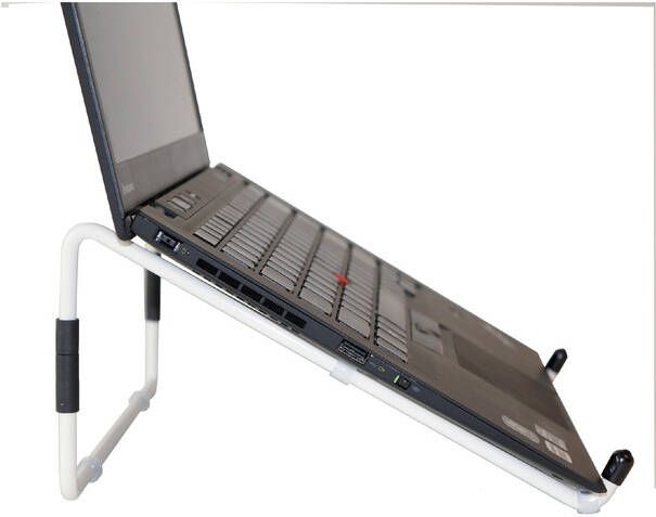 R-Go Tools R-Go Steel Travel Laptopstandaard wit (RGOSC015W)