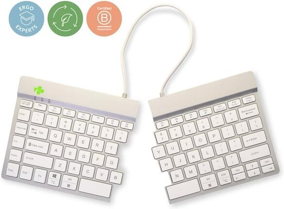 R-Go Tools Toetsenbord R-Go Split Break QWERTY WL Wit