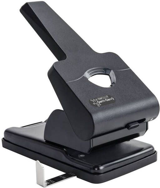 Rapesco Perforator Germ-Savvy Heavy Duty HD865-P antibacterieel 2-gaats zwart