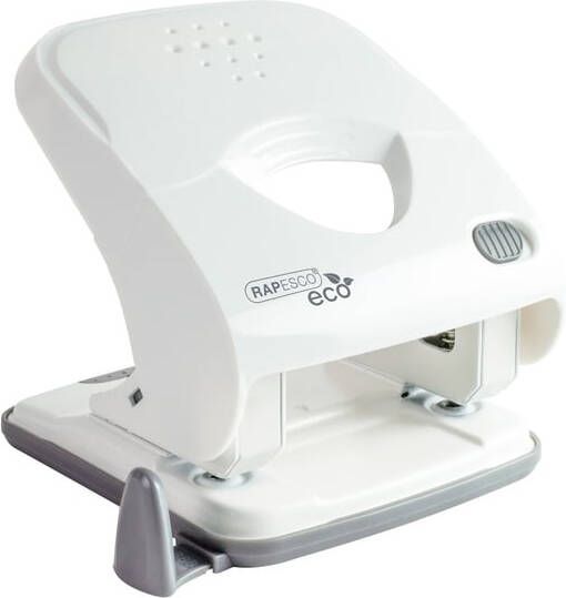 Rapesco Perforator Germ-Savvy Less Effort Eco X5-40ps antibacterieel 2-gaats wit