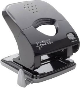 Rapesco Perforator X5-40ps antibacterieel 2-gaats zwart
