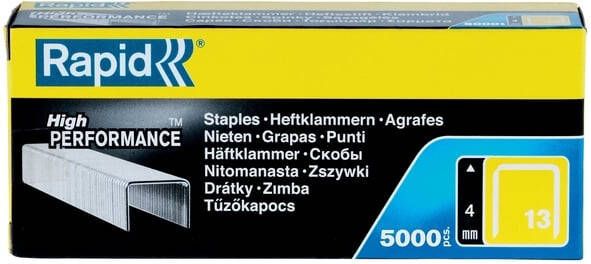 Rapid Nieten 13 4 gegalvaniseerd standaard 5000 stuks