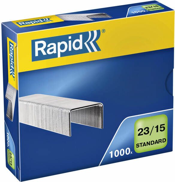 Rapid Nieten 23 15 gegalvaniseerd standaard 1000 stuks