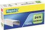 Rapid Nieten 24 6 gegalvaniseerd standaard 1000 stuks - Thumbnail 1