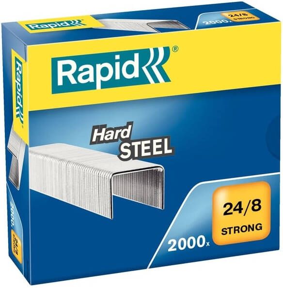 Rapid Nieten 24 8 staal strong 2000 stuks