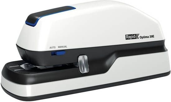 Rapid Nietmachine elektrisch Optima 20 20vel zilver zwart