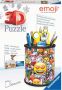 Ravensburger 3D puzzel Emoji Pennenbak 54 stuks - Thumbnail 2