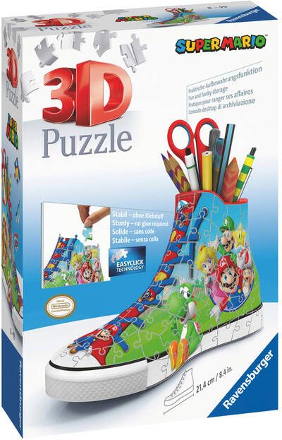 Ravensburger 3D puzzel Sneaker Mario 54 stuks - Foto 2