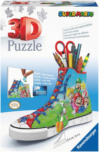 Ravensburger 3D puzzel Sneaker Mario 54 stuks