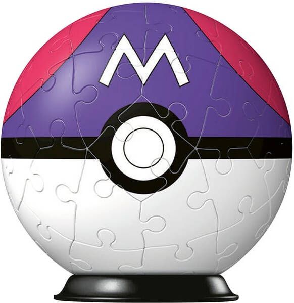Ravensburger Puzzel 3D Pokemon Masterbal 54 stukjes