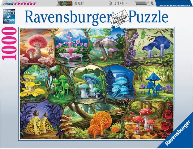 Ravensburger Puzzel Beautiful Mushrooms 1000 stukjes