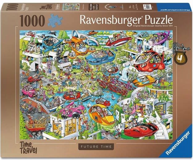 Ravensburger Puzzel Ray's comic Future Time 1000 stukjes