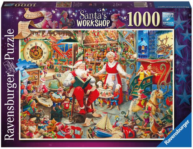 Ravensburger Puzzel Santa?s workshop 1000 stukjes