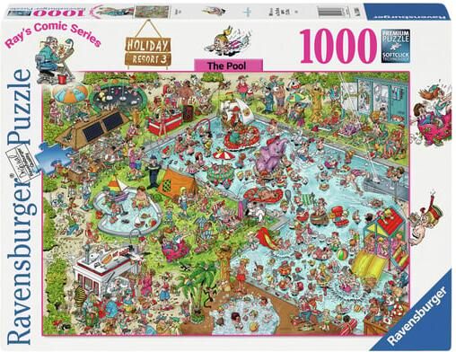 Ravensburger Puzzel Ray Comics The Pool deel 3 1000 stukjes