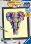 Ravensburger Schilderen op nummer Bonte olifant - Thumbnail 3