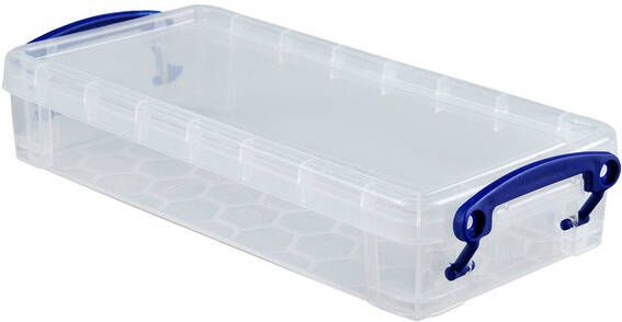 Really Useful Boxes van stevig kunststof | VindiQ Really Useful Box pennenbakje 0 55 liter transparant