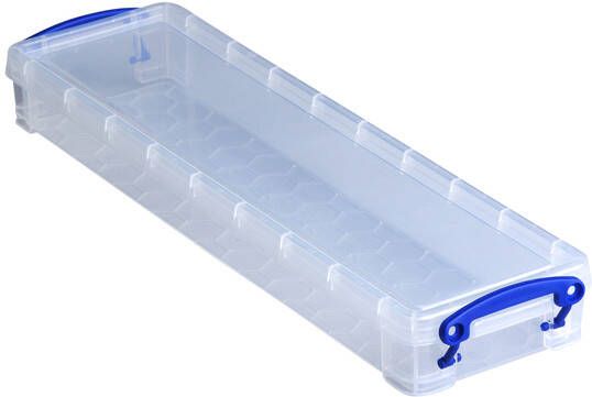 Really Useful Boxes van stevig kunststof | VindiQ Really Useful Box 0 8 liter transparant