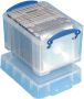 Really Useful Boxes van stevig kunststof | VindiQ Really Useful Box opbergdoos 3 liter transparant - Thumbnail 3