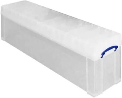 Really Useful Boxes van stevig kunststof | VindiQ Really Useful Box opbergdoos 77 liter transparant - Foto 3
