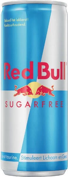 Red Bull Energiedrank sugarfree blik 250 ml