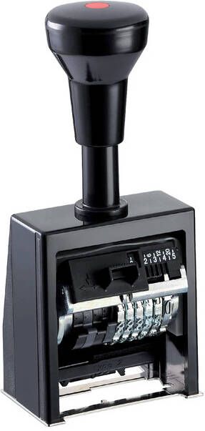 Reiner Numeroteur B6K 13053 6 cijfers 4.5mm kunststof - Foto 2