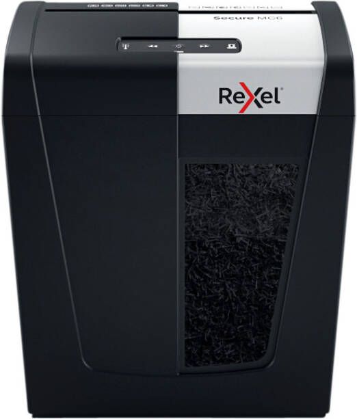 Rexel Papiervernietiger Secure MC6 snippers P5 2x15mm