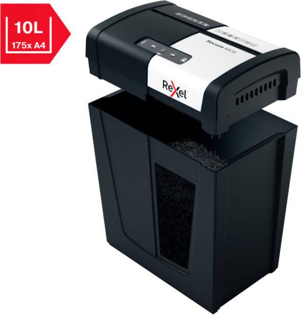 Rexel Papierversnipperaar Whisper-Shred MicroCut Secure MC6 - Foto 4