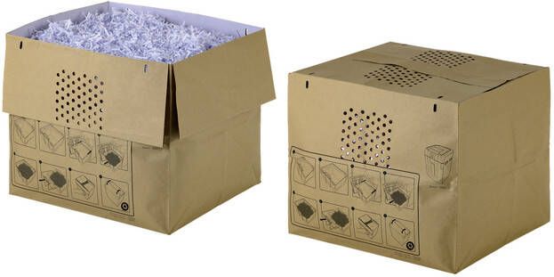 Rexel recycleerbare opvangzakken voor papiervernietiger 32 l voor Auto+175 200X pak van 20 zakken - Foto 2