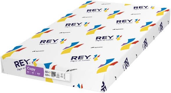 Rey Copy printpapier ft A3 80 g pak van 500 vel