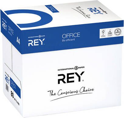 Rey Office Document printpapier ft A4 80 g pak van 500 vel