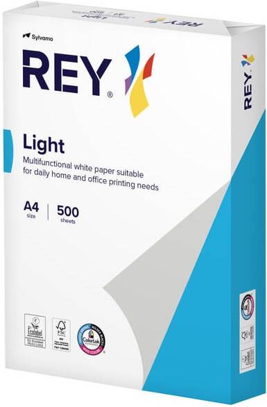 Rey Kopieerpapier Office Light A4 75gr wit 500 vel