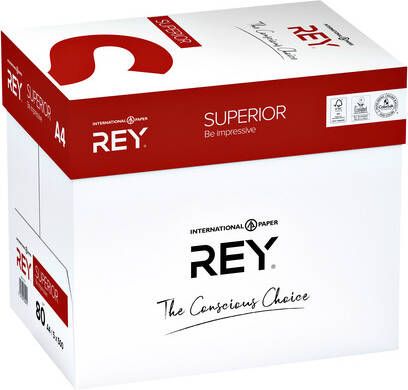 Rey Superior Document printpapier ft A4 80 g pak van 500 vel