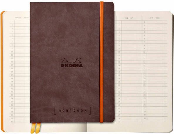 Clairefontaine Bullet Journal Rhodia A5 120vel dots chocolade bruin - Foto 2