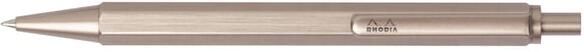 Rhodia Balpen scRipt medium rozenhout