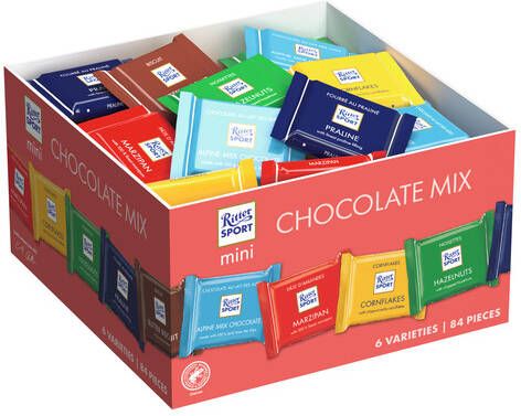 Ritter Sport Chocolade mini colorful variety