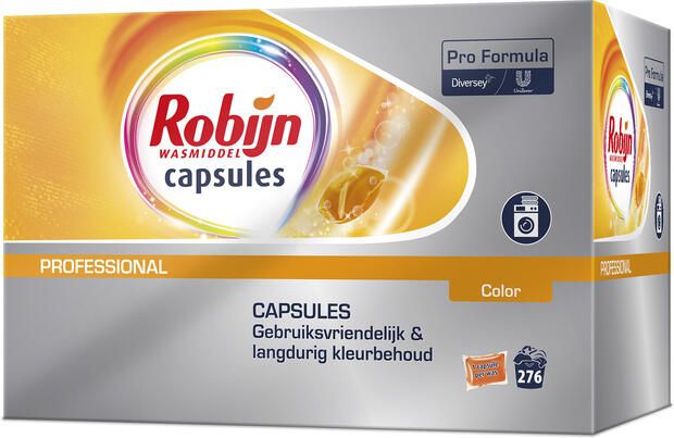 Robijn Wasmiddel Pro Formula capsules Color 46 stuks