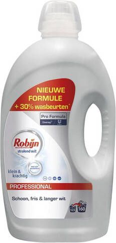 Robijn Wasmiddel Pro Formula Stralend Wit 4 32L