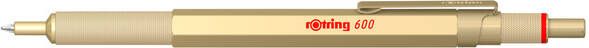 Rotring Balpen 600 goud medium