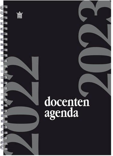 Ryam Schoolagenda 2025-2026 docenten 7dagen 2pagina's spiraal zwart
