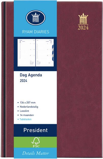 Ryam AGENDA 2023 PRESIDENT 1DAG 1PAGINA BORDEAUX