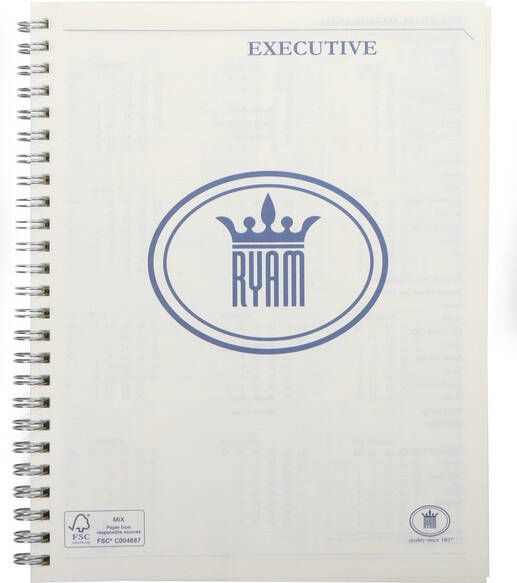 Ryam Agendavulling 2023 Executive A5 7dagen 2pagina's staand