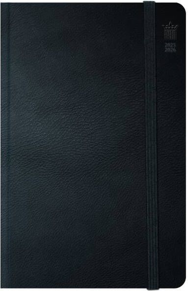 Ryam Schoolagenda 2025-2026 18mnd Studie 7dagen 2pagina's zwart
