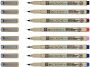 Sakura fineliner Pigma Micron PN set van 8 stuks in geassorteerde kleuren - Thumbnail 2