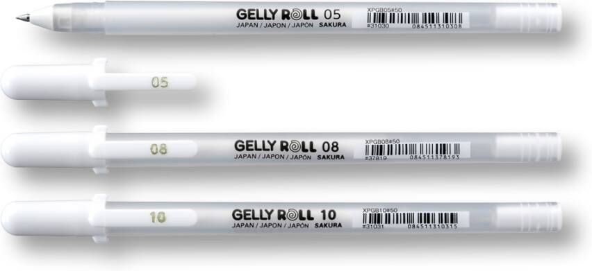 Sakura Gelschrijver Gelly Roll Classic 05 setà 5 stuks wit