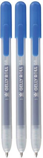 Sakura Gelschrijver Gelly Roll Classic 08 klikfunctie setà 3 stuks blauw