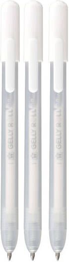 Sakura Gelschrijver Gelly Roll Classic 08 klikfunctie setà 3 stuks wit