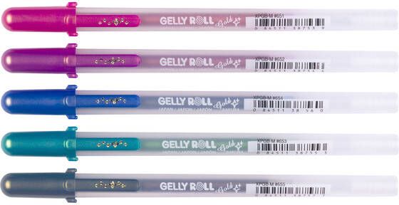 Sakura Gelschrijver Gelly Roll Gold Shadow setà 5 kleuren